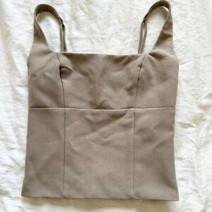 A&F Stretch Cotton Squareneck Top (NEW with tags)